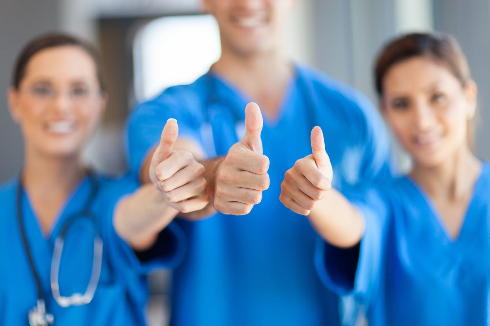 Nurses Thumbs Up